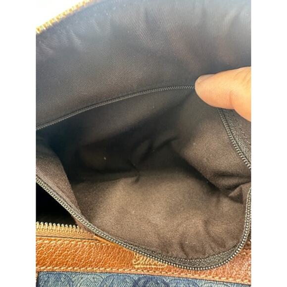 Vintage Gucci GG pattern Abby Boston Bag Denim*Awesome design! Snag HER! - Picture 11 of 15